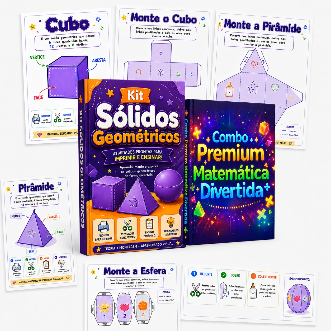 Combo Premium Matemática Divertida incluso no kit